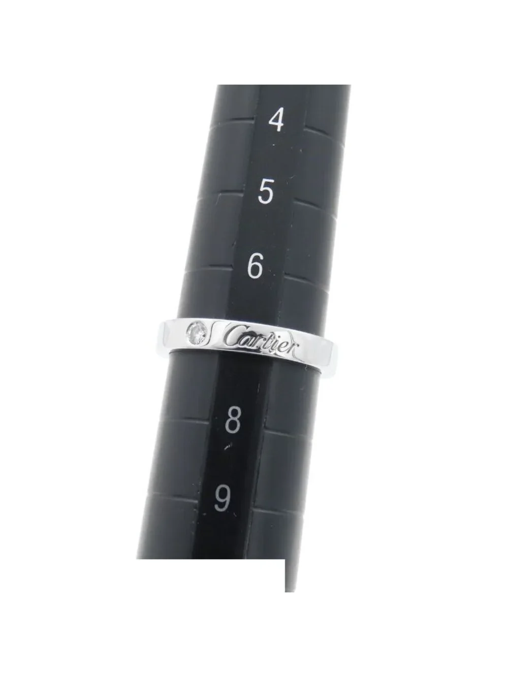 Cartier C de Cartier Wedding Ring Platinum Diamond